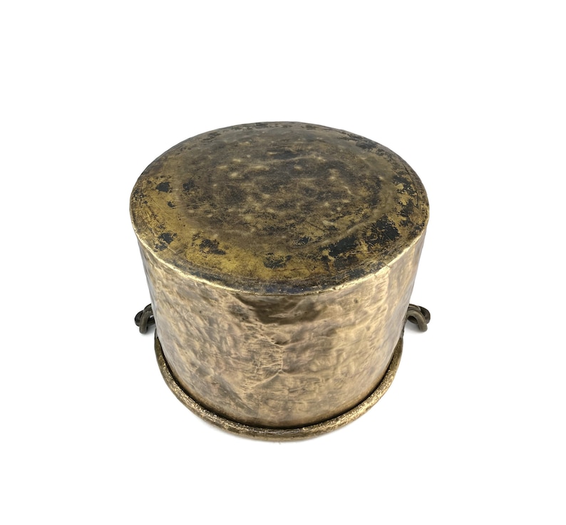Firewood Storage Cauldron, Antique Firewood Storage Pot, Fireplace ...