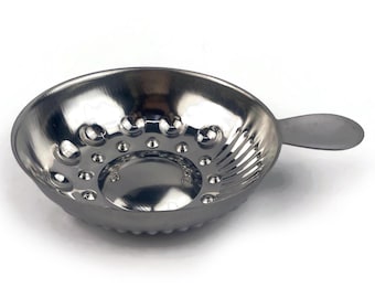 Vintage French Tastevin Cup, Silver Tone Wine Tasting Cup, Sommelier Wine Tool, Caveau Pere Viricel, Wine Lover Gift, Barware