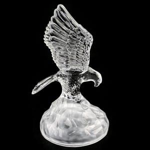 【美品】  Crystal 鳥　置物　イーグル ✯極レア 高級 傑作 Baccarat イーグル 鷲 鷹 鳥 クリスタル 置物✯の