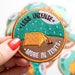 Less Intense, More In Tents Patch - camping patch - tent patch - outdoors gift -  outdoors patch - tent gift - adventure gift - camping gift 