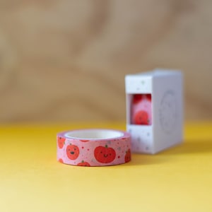Kürbis Halloween Washi Tape - Papier Klebeband - Kawaii Briefpapier - Niedliches Briefpapier - Eco Tape - Umweltfreundliches Klebeband - Bullet Journal - Halloween