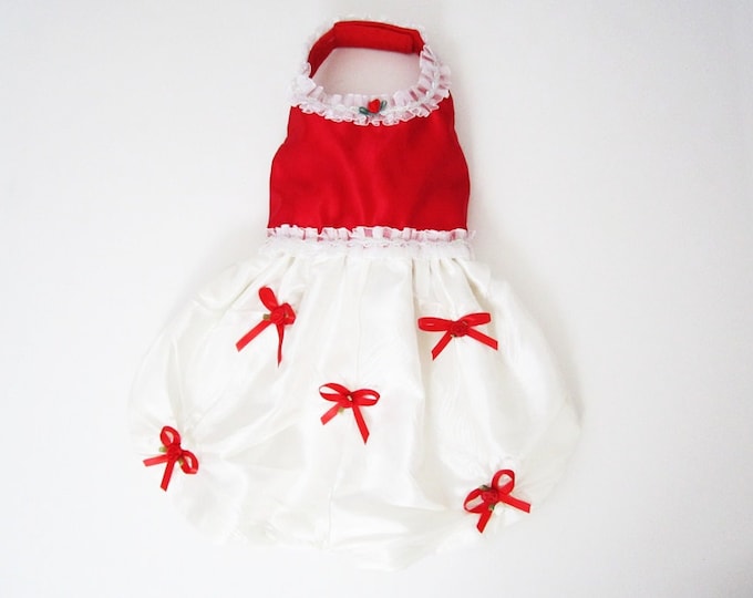 Christmas Red Dog Dressred Dog Dresses Holiday Dog Dress in Etsy