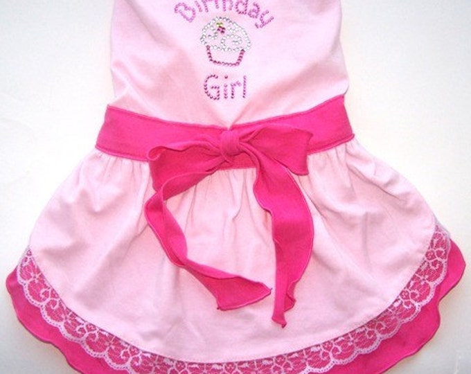 Dog Dressesbirthday Girl Dog Dress Sizes Small Medium Large X Etsy