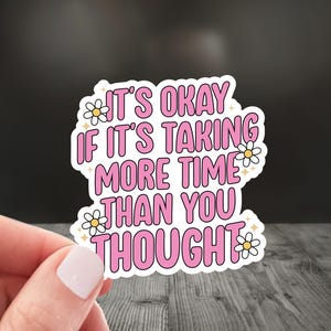 Mental Health Sticker, Psychology Stickers, Therapy Sticker, Anxiety Sticker, Mental Health Decal, Affirmation Sticker, Self Love Sticker