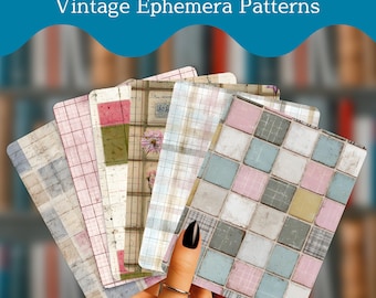 Neutral Kindle Case Insert | Kindle Paperwhite | Kindle Colorsoft | Clear Case Kindle Insert | Junk Journal | Vintage Grungy Ephemera