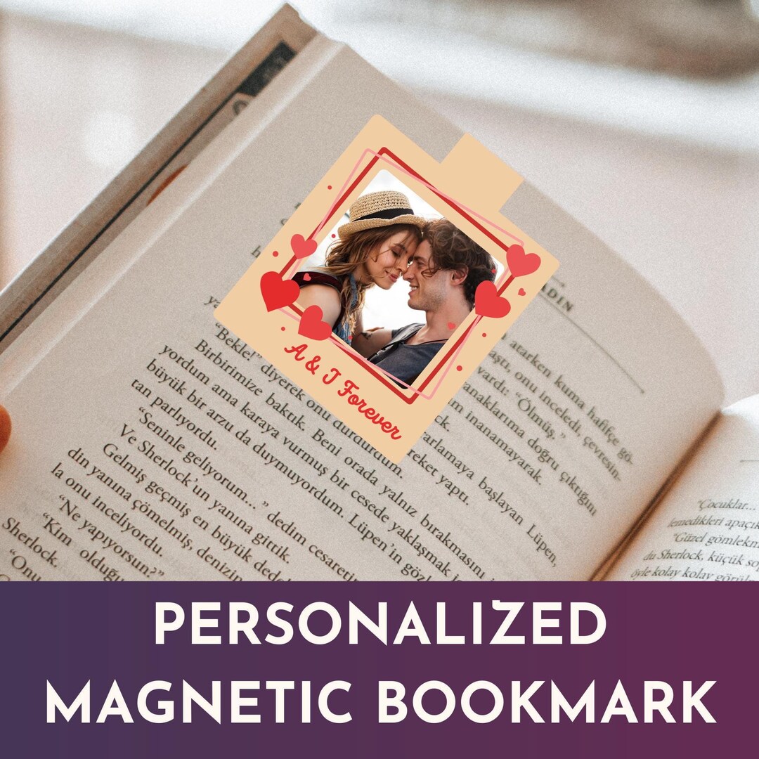 Personalized Photo Bookmark Personalized Magnetic Bookmark | Pet ...