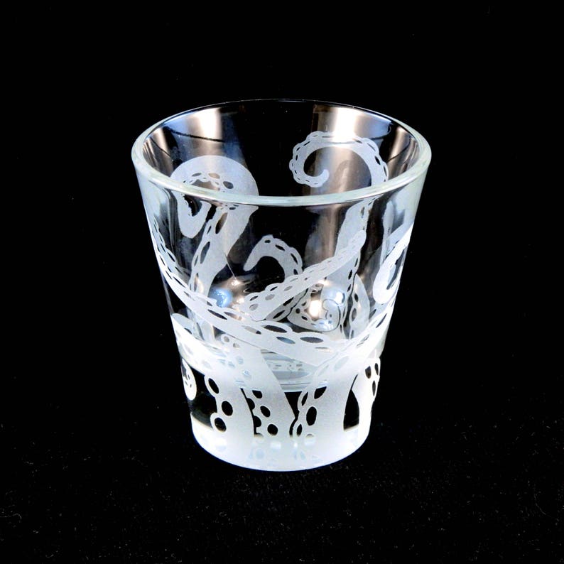 Octopus Tentacles Shot Glass Cthulhu Squid Kraken Etsy