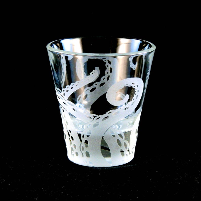 Octopus Tentacles Shot Glass Cthulhu Squid Kraken Etsy