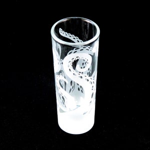 Octopus Shooter Glass Cthulhu Squid Kraken Cephalopod Lovecraft Tentacles Shot Glass Cordial Aperitif Digestif Barware 画像 3