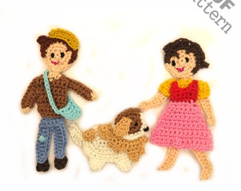 Modèle au crochet pour enfants, version américaine, version américaine, téléchargement PDF instantané