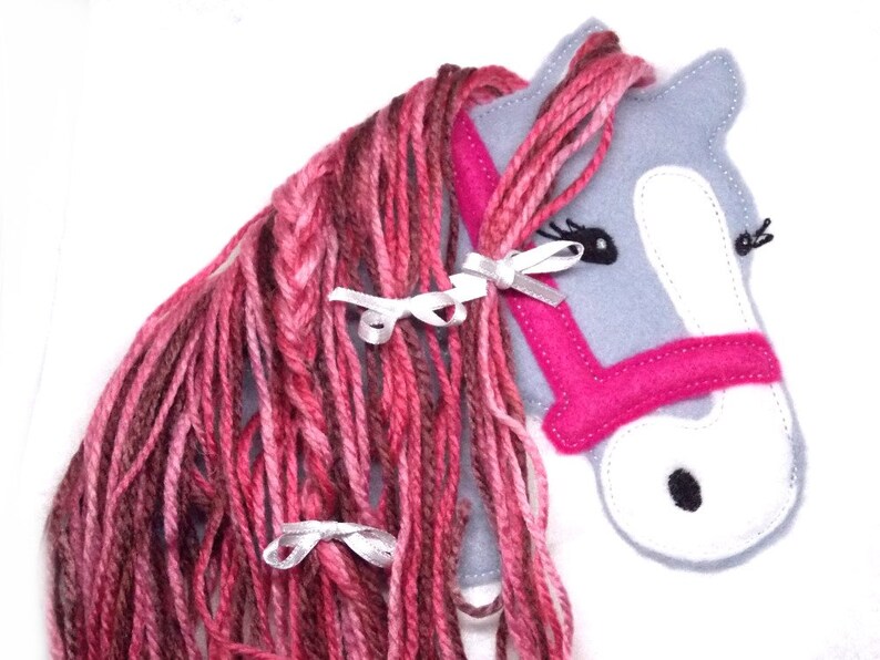 Horse Pony Felt Applique Free Color Choice Aufnäher Parche Etsy
