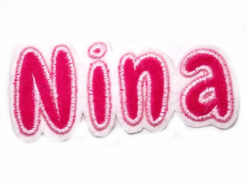 Free Color Choice Namensschild Patch Applikation Aufn U00e4her Felt Wunschname Farbwahl Applique Name Patch Accessories Patches Pins Pcpplasticos Co
