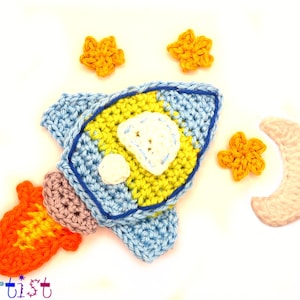 Apliques de ganchillo crochet  parche bordado de ropa de moda infantil adorno de crochet hechos a mano para coser ropa bebe