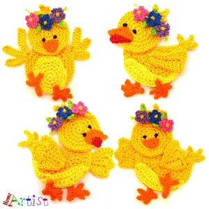 Apliques de ganchillo crochet  parche bordado de ropa de moda infantil adorno de crochet hechos a mano para coser ropa bebe