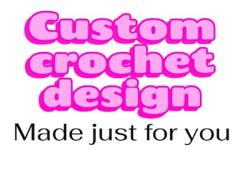 Crochet Applique Desing Custom Order – Pattern