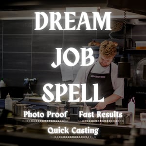 Dream Job Spell | Find Your Most Desired Job Spell | Powerful Career Spell | White Magic | Career Ritual | Job Manifestation | Fast Casting