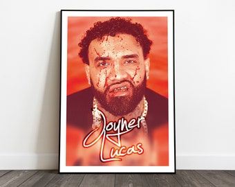 Joyner Lucas Poster Hip Hop Poster Print Wall Art