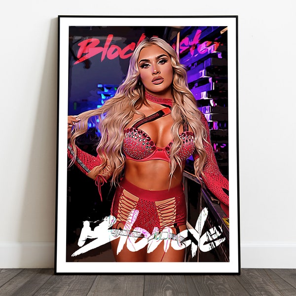 WWE Tiffany Stratton Poster Print Wall Art WWE Prints