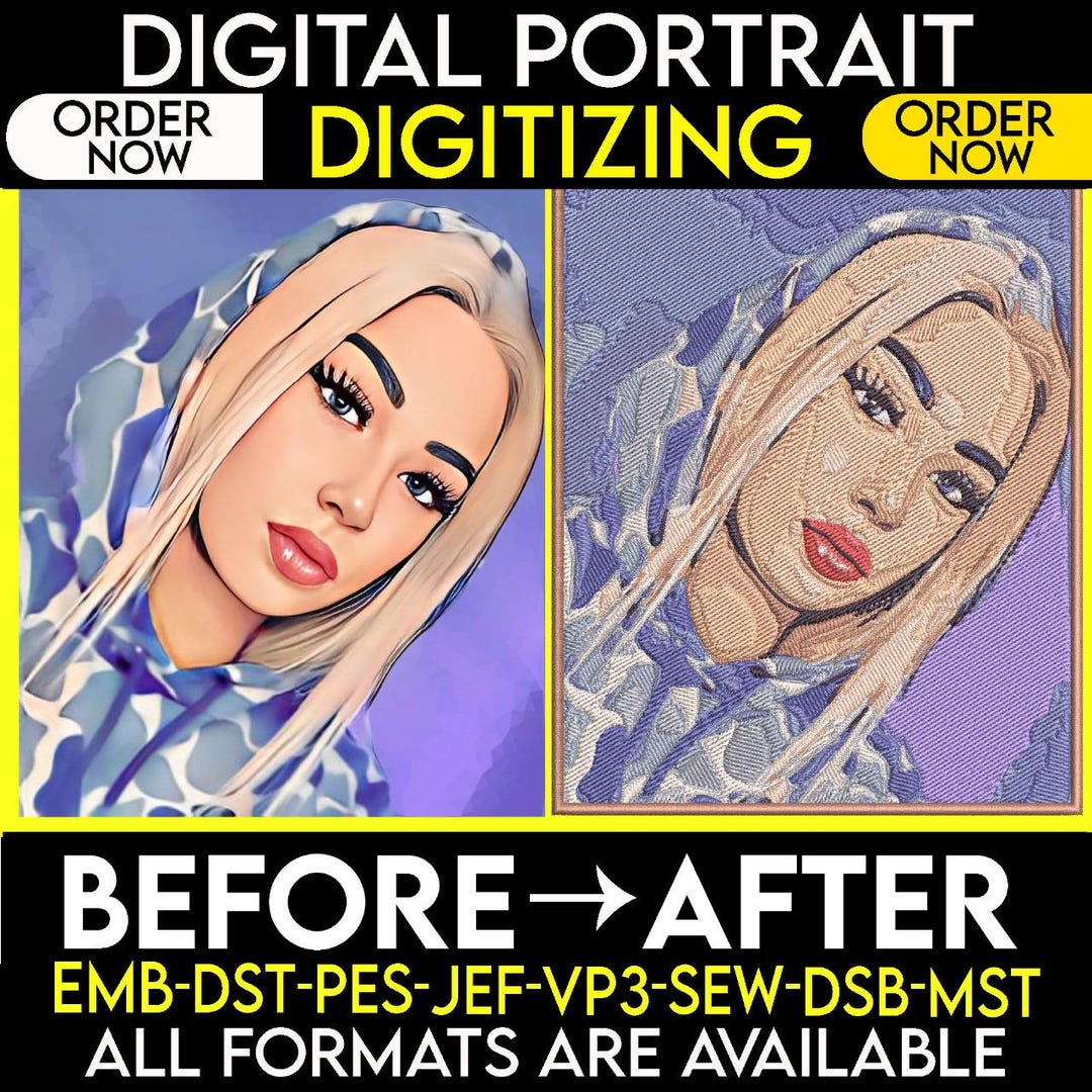 Custom Digitize Logo Digitizing, Embroidery Digitizing Service, Custom ...