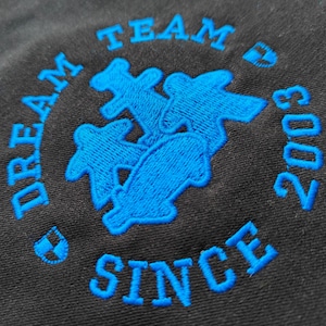 Dream team meeples Carcassonne - Tokens of the best team ever carcassonne - digital file for embroidery machine