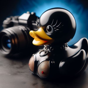 Mistress Nocturna - the Latex Enigma Duck