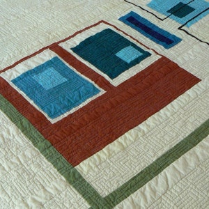 ON SALE!!  Elemental Shapes Quilt