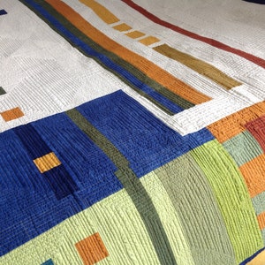 Squares, Lines and Rectangles Quilt