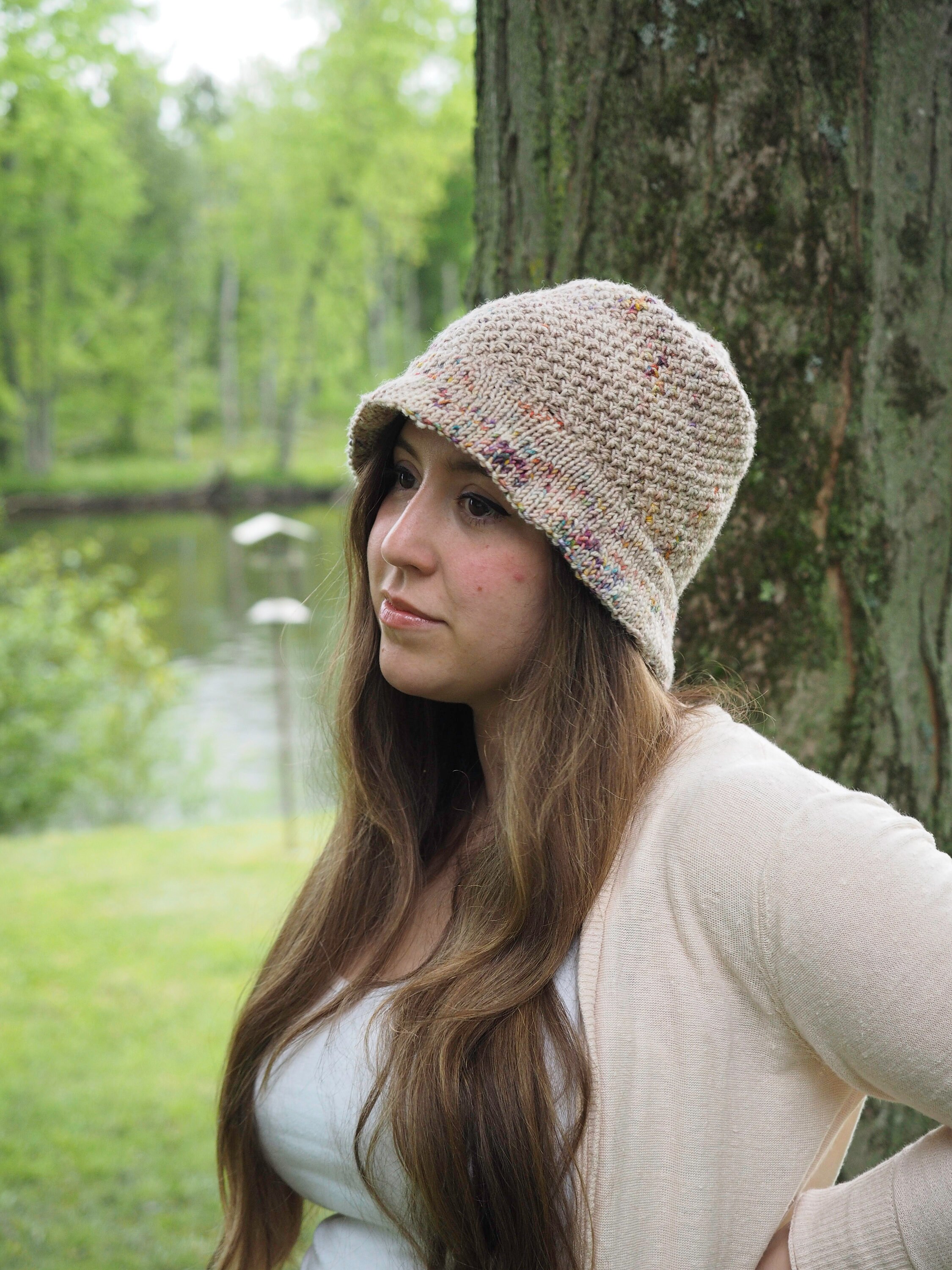 Bucket Hat Knitting Pattern Bucket Hat Women Knit Pattern Boho Etsy