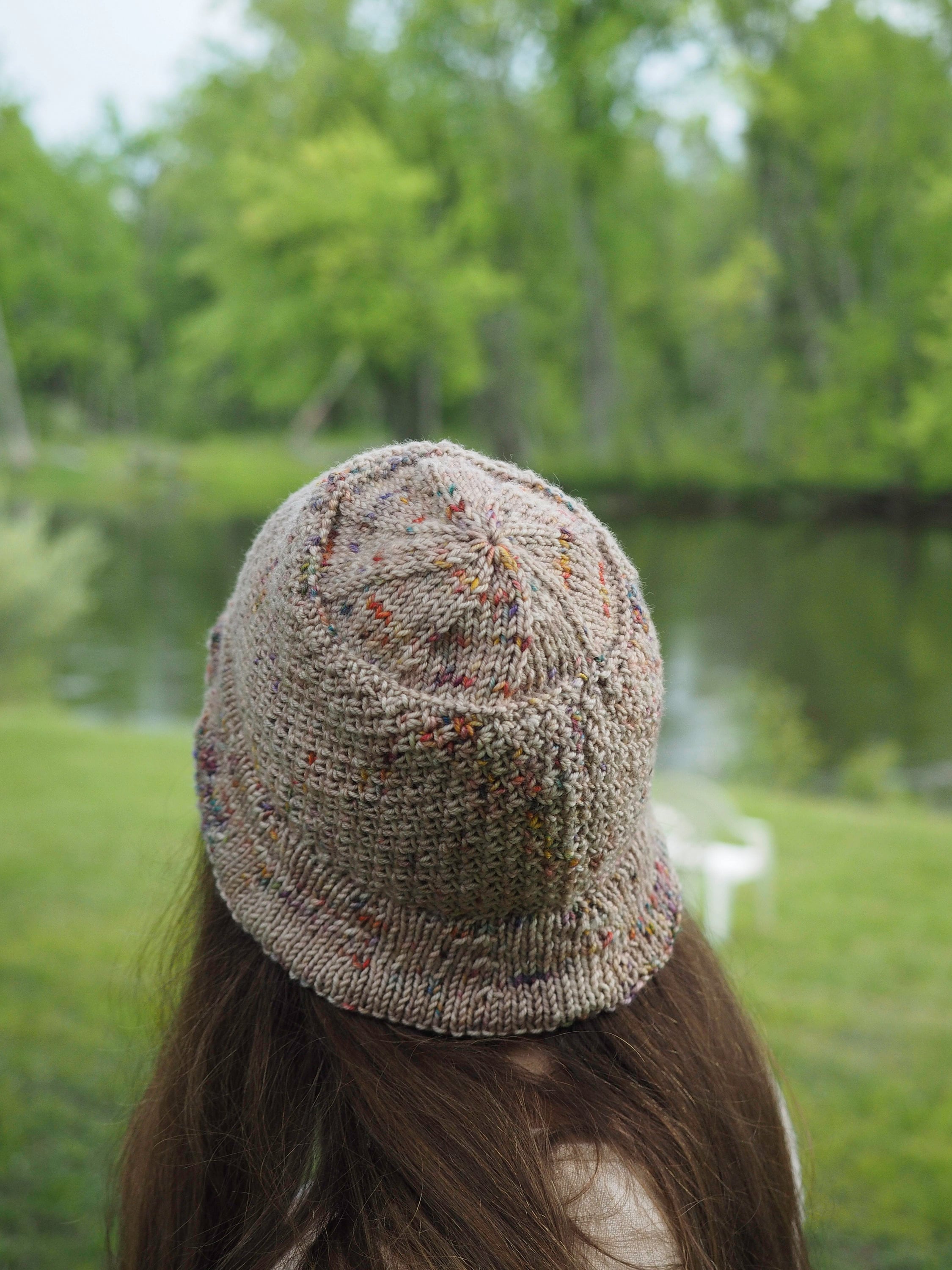 Bucket Hat Knitting Pattern Bucket Hat Women Knit Pattern Boho Etsy