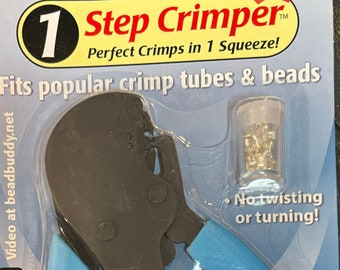 Bead Buddy One Step Crimper tool, makes crimping easy.