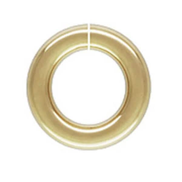 4mm 14K Gold Filled TWIST LOCK (jump lock) Jump Rings 20 Gauge