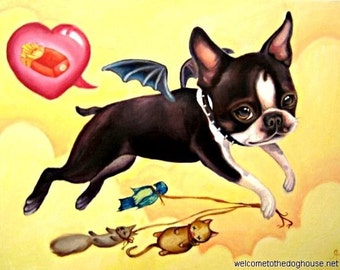 Boston Terrier Art Prints