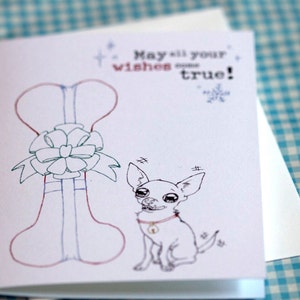 Chihuahua Holiday Greeting Card image 2