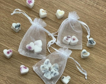 Wax Melt Celebration Favours variety of flowers and scents