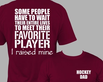 Fathers Day I'm An Ice Hockey Dad Mens T-Shirt Sport Ice Skating Player 
