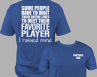 Football Dad Shirt, Football dad Tee Football Dad T Shirt, football apparel, football dad gift, gift for dad, christmas gift fathers day