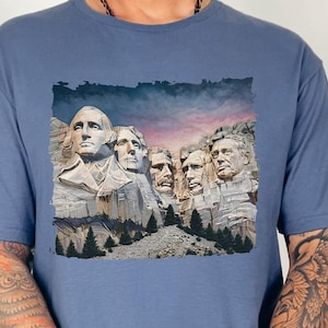 Donald Trump Mount Rushmore Shirt, President Trump Fan Hoodie, Trump on Mt Rushmore, National Monument, Conservative Gift, Republican Tee