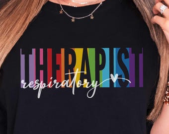 Respiratory Therapist Shirt, Comfort Colors Respiratory Therapist Tshirt, Gift for Respiratory Therapy Student, RT Appreciation Gift RT Gift