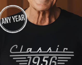 70th Birthday Shirt, Born in 1955 Classic Car Lover, Limited Edition Dad Birthday Gift T Shirt, Grandpa Turning Seventy, man birthday gift