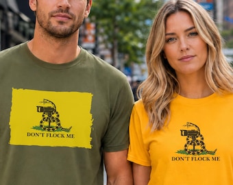 Anti Flock Camera Shirt, Don't Flock Me Gadsden Flag T-Shirt, Privacy, No Spying, Funny Privacy Rights TShirt