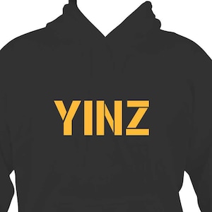 Yinz Pittsburghese Pull Over Hoodie Sweatshirt S to 4X