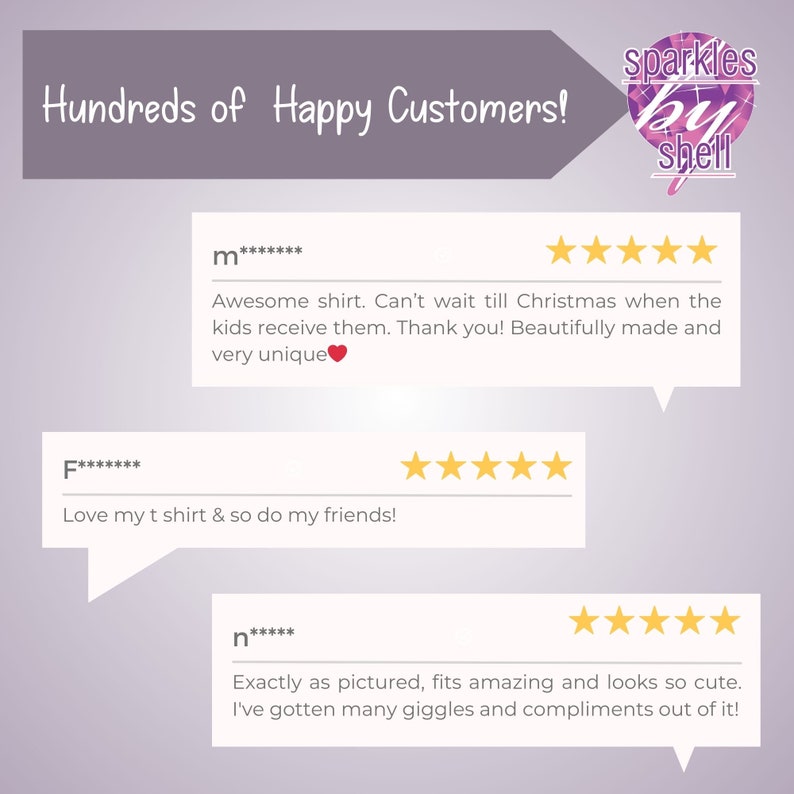 May include: A screenshot of customer reviews for a clothing shop. The reviews are positive and include five-star ratings. The reviews mention the quality of the clothing and the customer's satisfaction with their purchase.