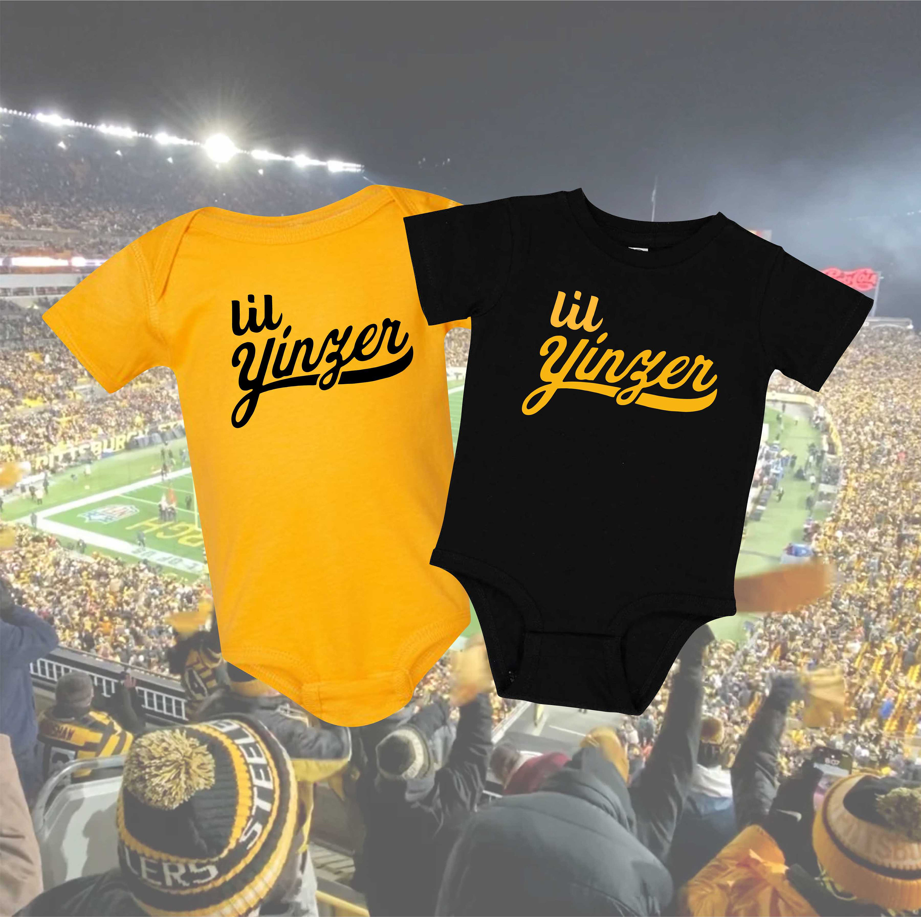 Lil Yinzer infant baby bodysuit Don't be a Jagoff T shirt Yinzer Yinz Pittsburgh Shirt It's a Burg thing Pittsburghese top PIttsburgher