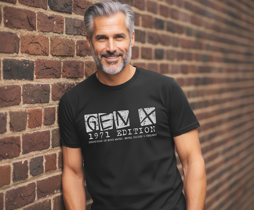 55th Birthday Gift for Men, Gen X 1971 Shirt, Funny Survivors of Hose ...