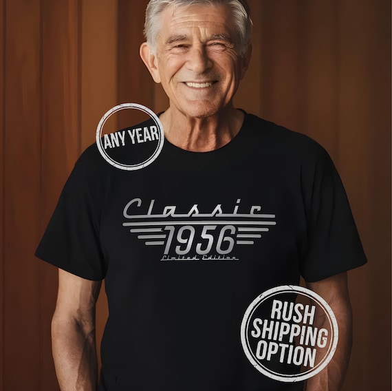 70th Birthday Shirt, Born in 1955 Classic Car Lover, Limited Edition Dad Birthday Gift T Shirt, Grandpa Turning Seventy, man birthday gift