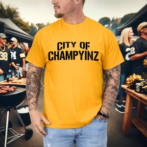 Yinz Shirt, ChampYinz t, City of Champions Pittsburgh, Pittsburghese shirt, Yinzer, Pittsburgh, It&#39;s a Burg thing, Pittsburghese, Steel City