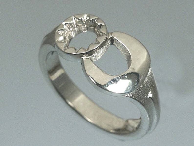 Handmade Sterling Silver Wrench Ring by Cavallo Fine Jewelry Etsy
