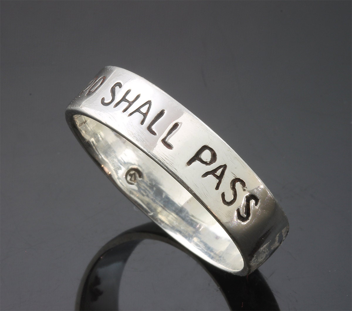 This Too Shall Pass' Affirmation Ring Silver - Soul Analyse