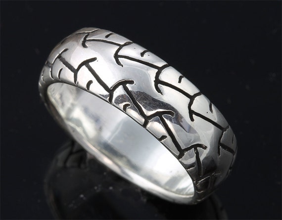 Sterling Silver Motorcycle Wheel Ring by Cavallo Fine Jewelry