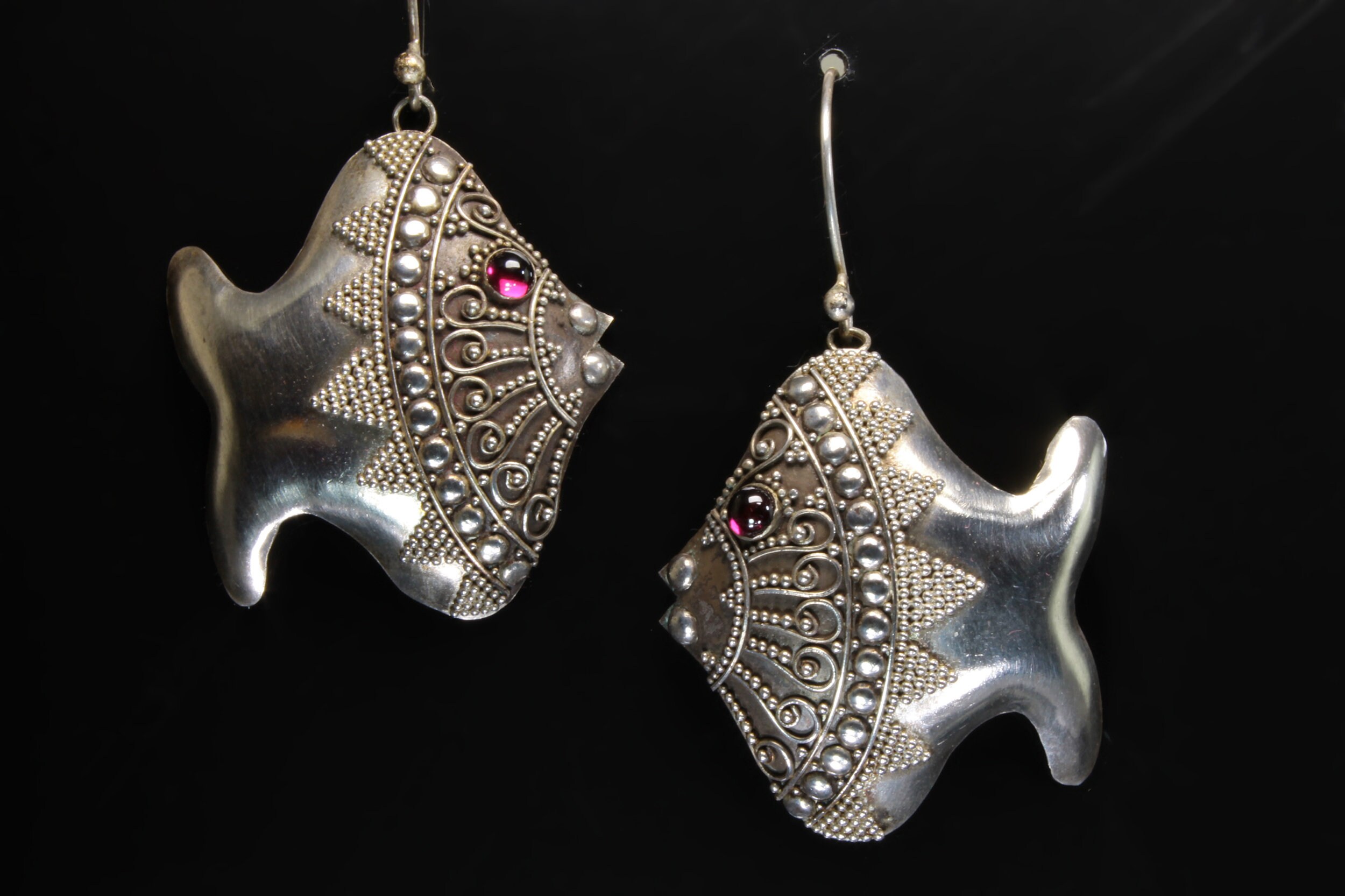Amazon.com: Angler Fish Earrings with Pearl Lures Silver Fish Earrings Fish  Jewelry Angler Fish Jewelry : Handmade Products